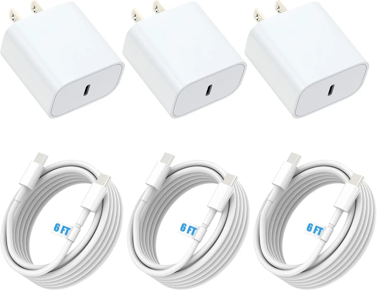 KEHIPI KEHIPI CA-15T 20W USB-C charger with 6ft cable — product photo