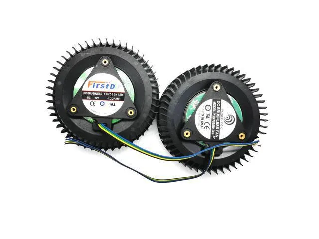 SXDOOL SXDOOL FD7525H12D 12V 1.20A 4PIN 75x25mm vga cooling — product photo