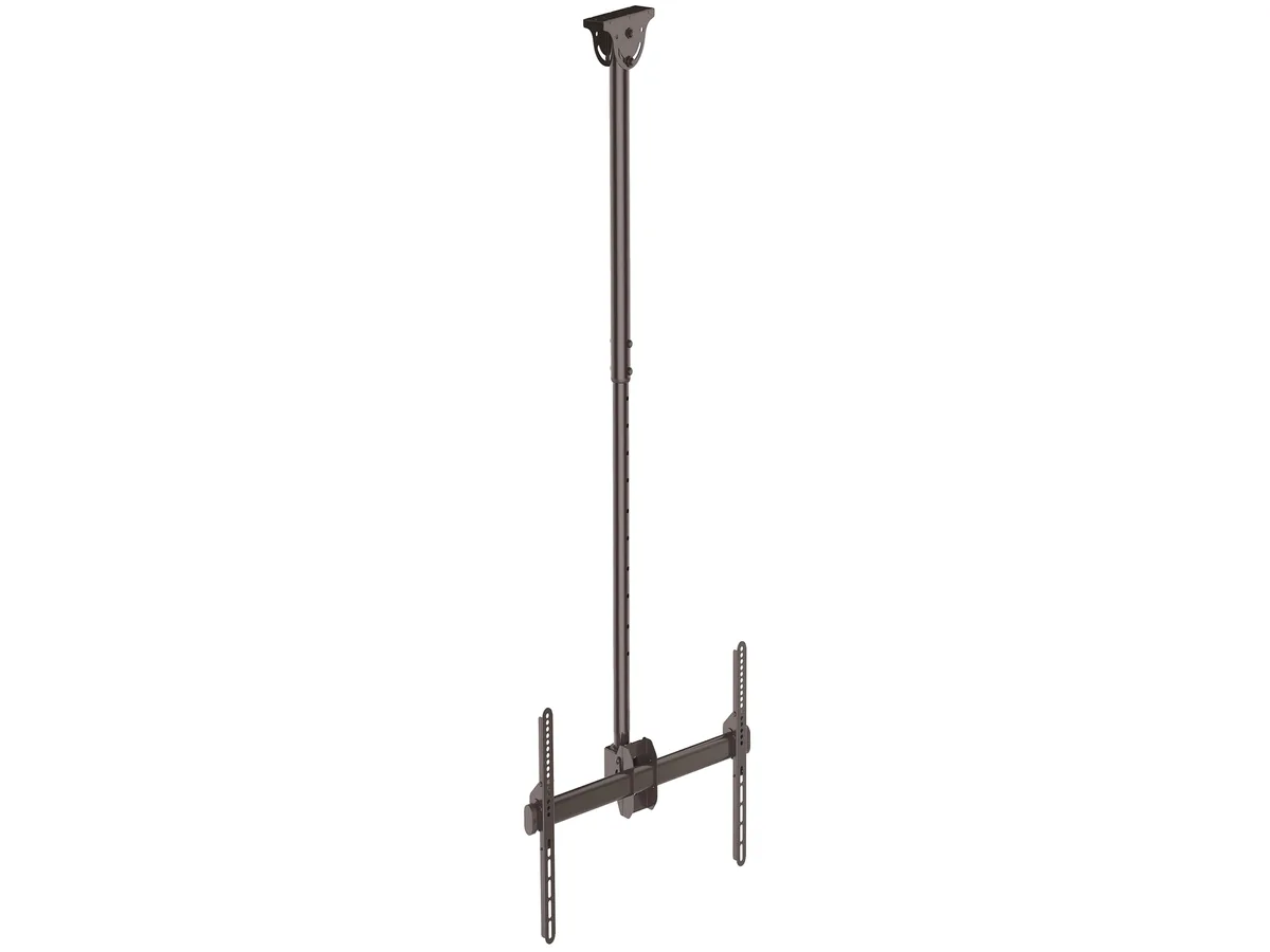 STARTECH STARTECH FLATPNLCEIL Ceiling TV Mount 3.5-5ft Pole 32-75in 110lb — product photo