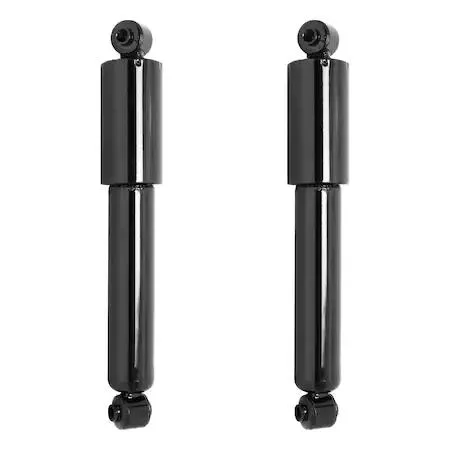 Two new rear shock absorbers in a kit box
