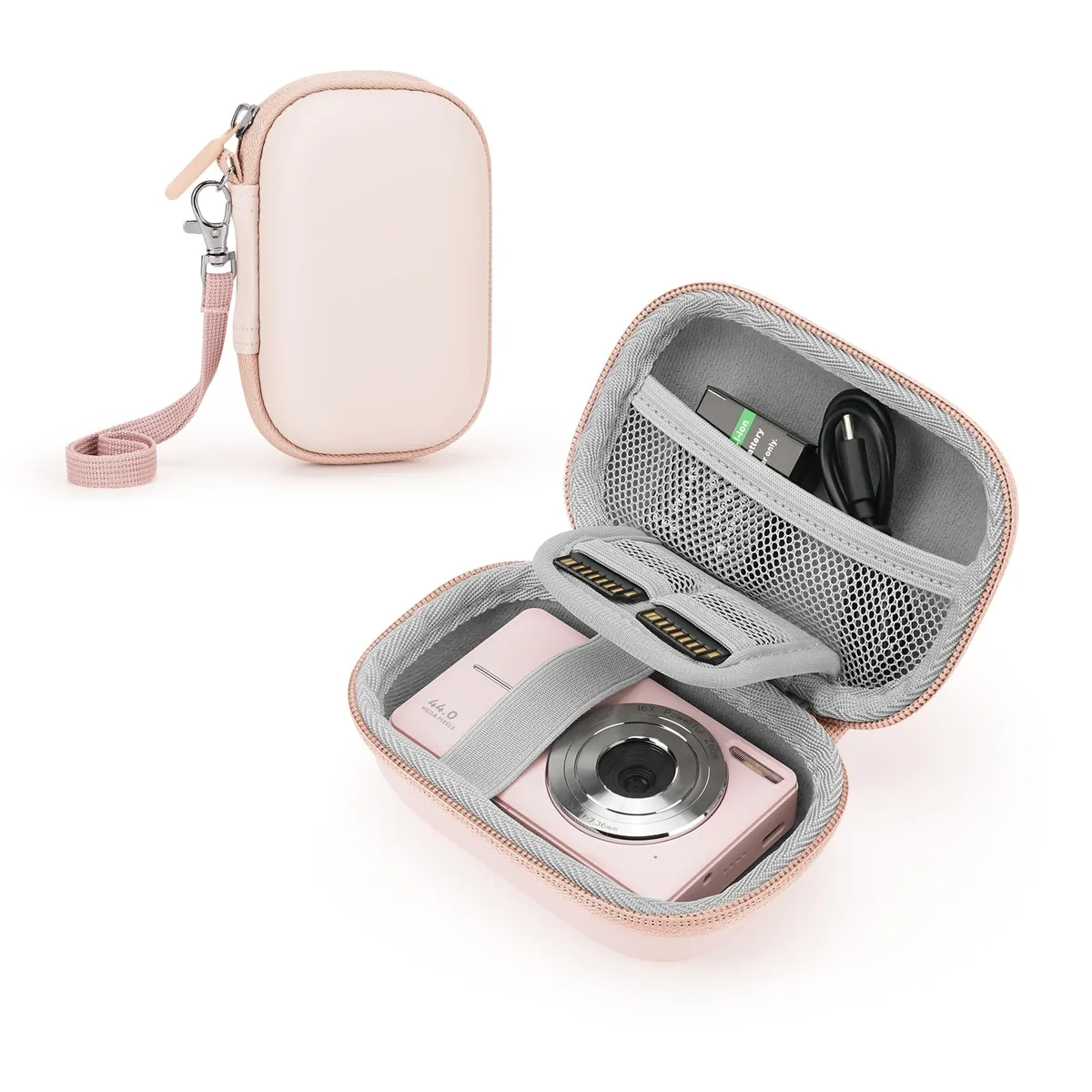 SQERO S-040607 Camera Case Pink for CAMKORY DC403 KODAK PIXPRO FZ55 FZ45 — product photo