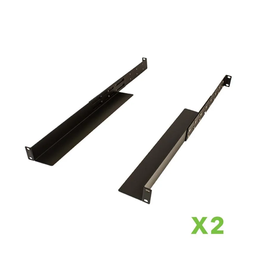 NavePoint NavePoint Universal 1U 4-Post Shelf Rails 33.5" 2-pack — product photo