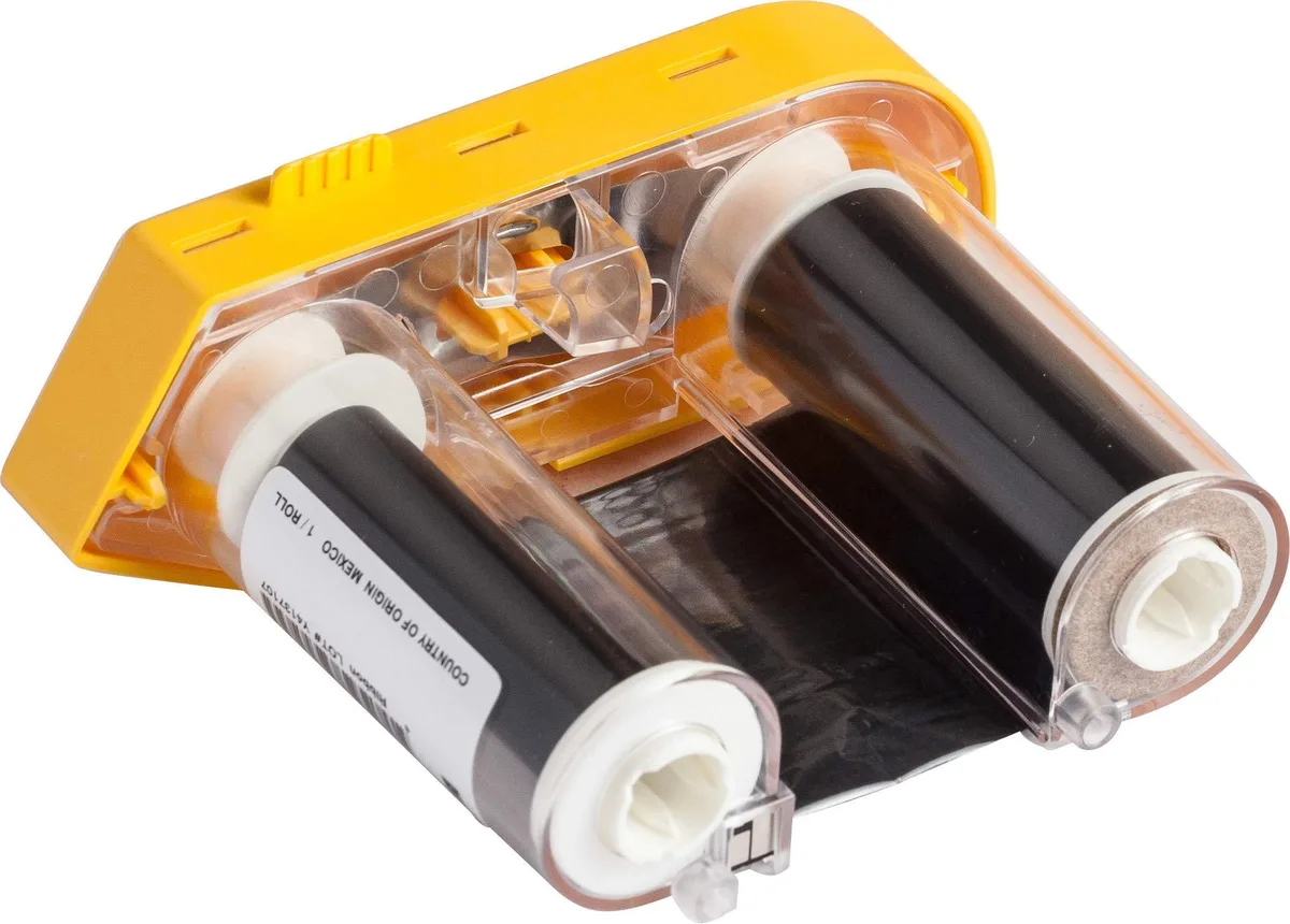 Brady Worldwide Inc Brady Worldwide Inc R10000 Series Ribbon for M6 Printers 2 in W x 75 ft L Black — product photo