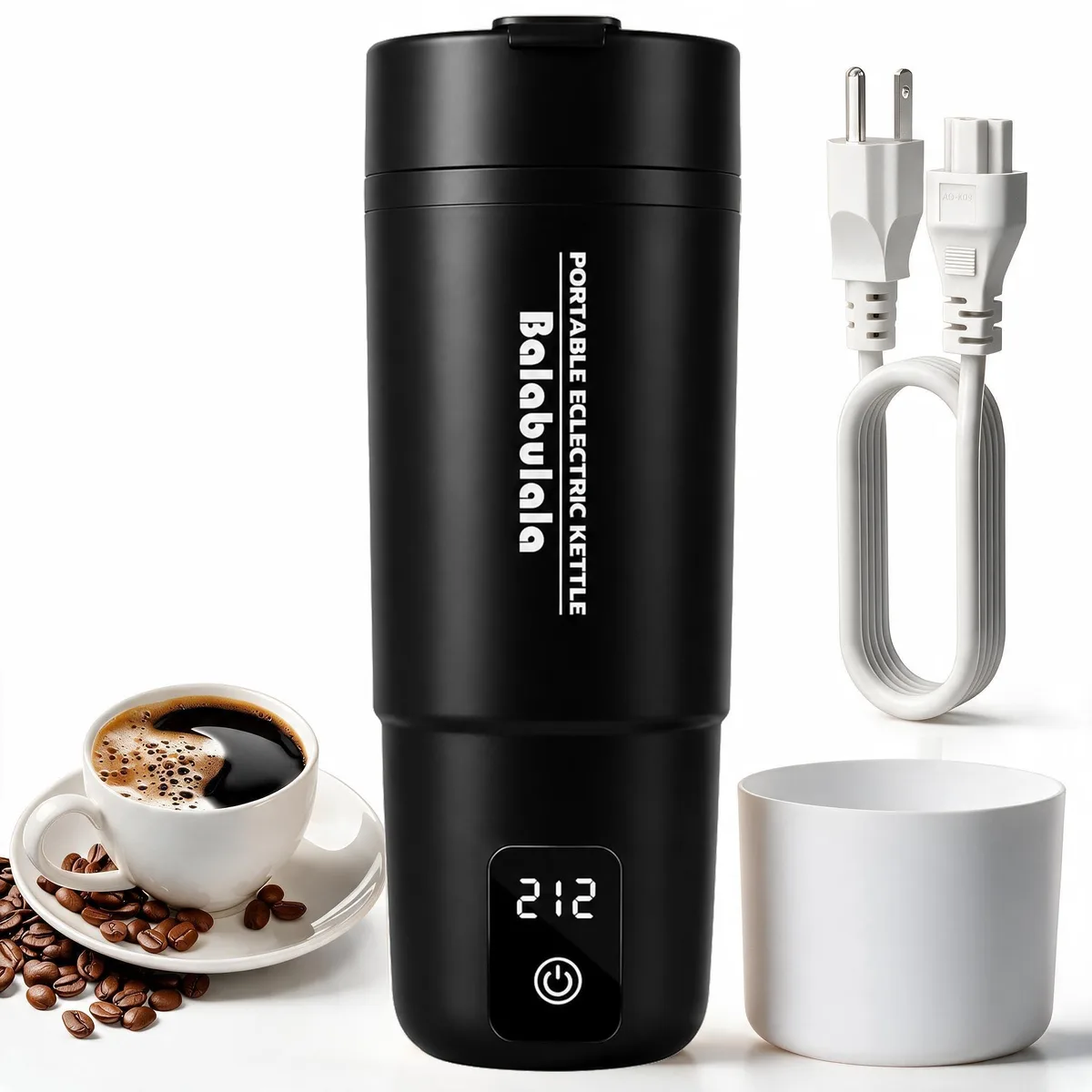  Balabulala Portable Water Boiler 16.9 oz 300 W 6 Presets — product photo
