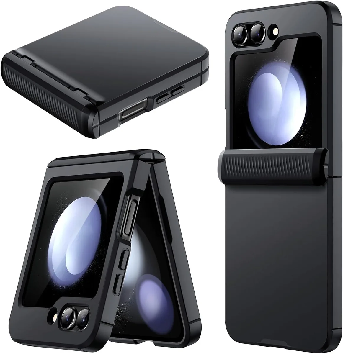 Transcend Transcend Case for Galaxy Z Flip 5 2023 Hinge Protection Matte Black — product photo