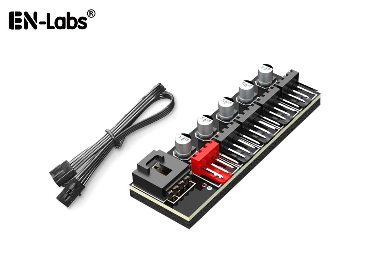 EN-Labs EN-Labs PWMHUB5 5 Port 4Pin PWM Fan Splitter Hub 40CM — product photo