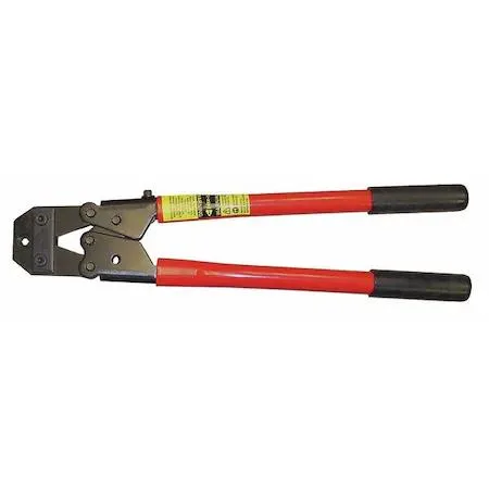 Loos Locoloc hand swaging tool, heat-treated steel, 17 in handle, 20 in overall