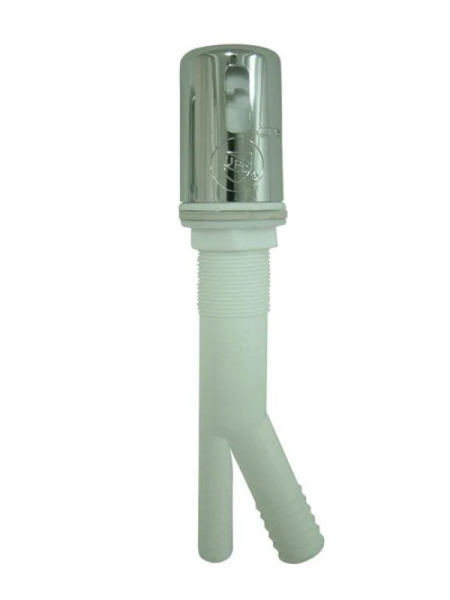 Kingston Brass K801 air gap accessory in polished chrome finish