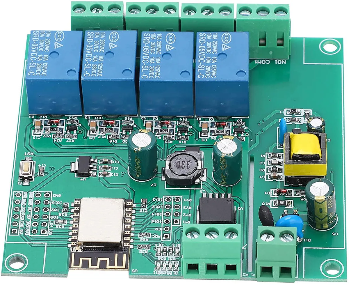 NuoTo NuoTo ESP8266 4-Channel Relay Development Board — product photo