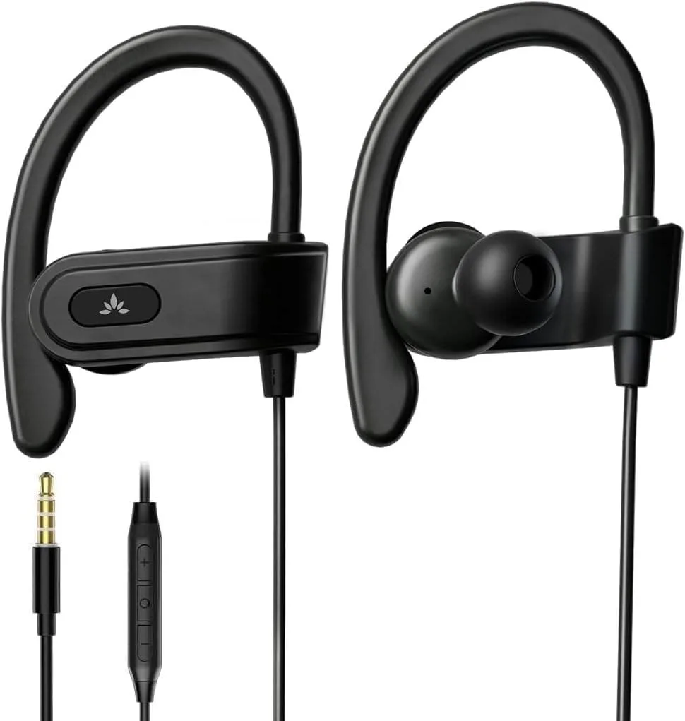  Avantree E171 3.5mm Wired Earbuds with Microphone &amp; Volume Control — product photo