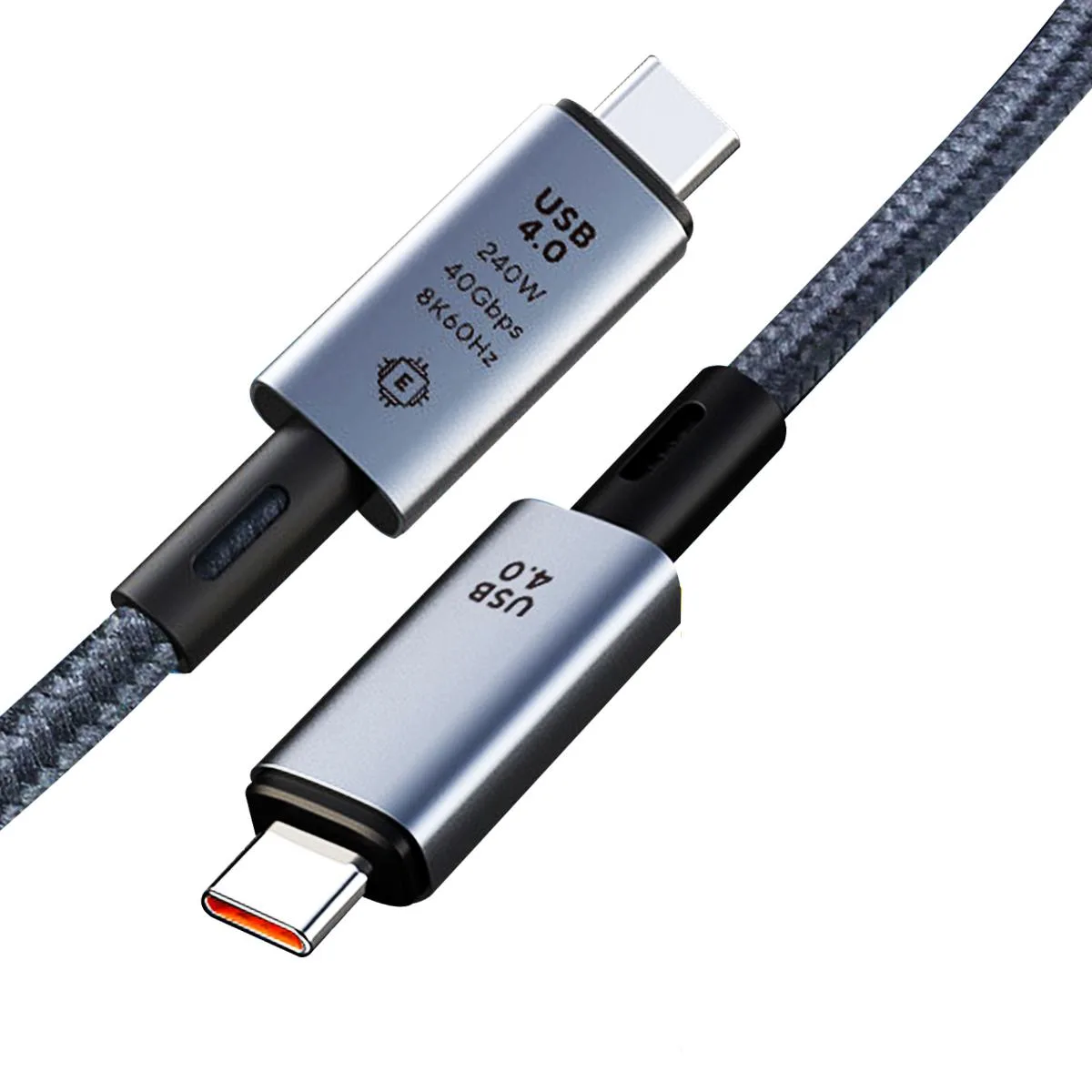 ESTONE ESTONE USB4 Cable 3.3ft 40Gbps 240W Thunderbolt 3/4 Grey — product photo