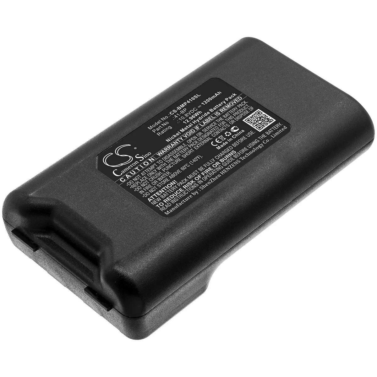  Cameron Sino Battery for Brady BMP41 BMP61 1200mAh 10.8V — product photo