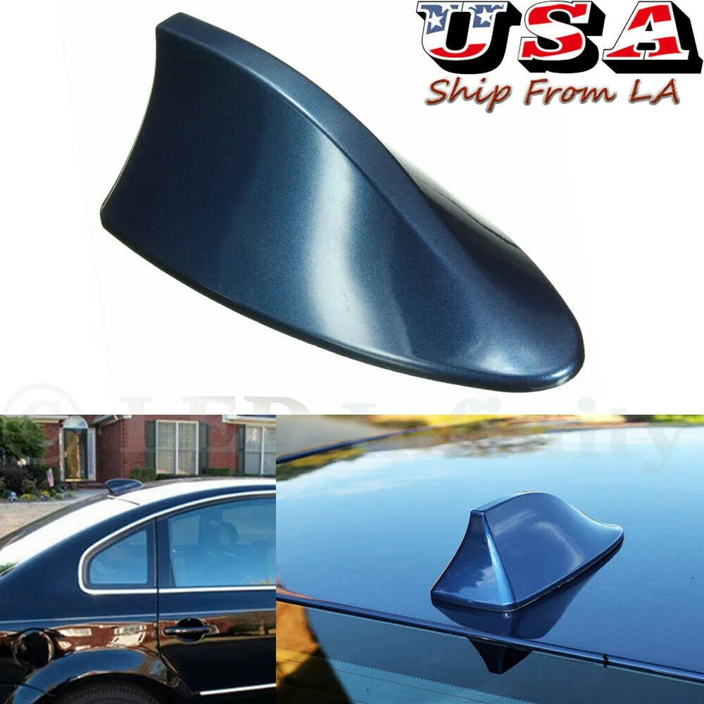 SIMPLEX TECHNOLOGY CO., LIMITED SIMPLEX TECHNOLOGY CO., LIMITED Dark Blue Shark Fin FM/AM Radio Antenna exterior care — product photo