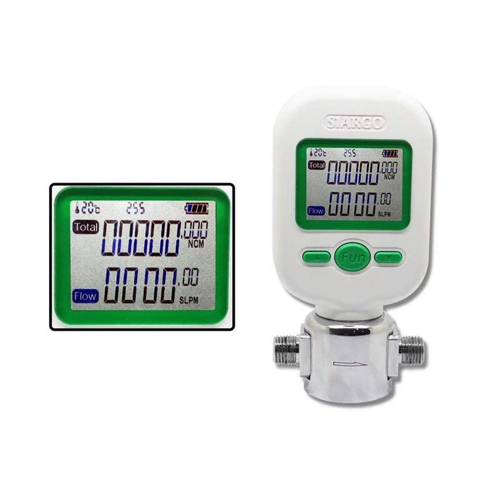 Corn Electronics Corn Electronics Digital Argon Gas Flow Meter 0-100L/min White — product photo