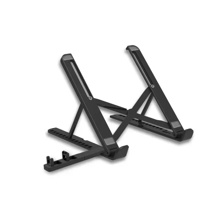 eForChina eForChina 2-in-1 Laptop Phone Stand Heightening Cooling Black — product photo