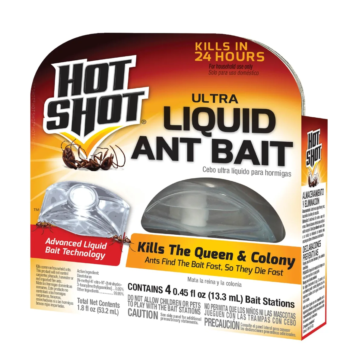 Meterk HG-95762 Ultra Liquid Ant Bait 4 Count 0.45 fl oz — product photo