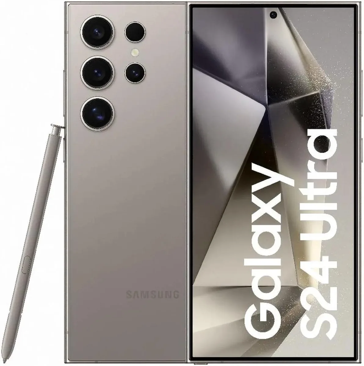 SAMSUNG SAMSUNG Galaxy S24 Ultra 256GB 12GB RAM Titanium Grey cell phones - unlocked — product photo