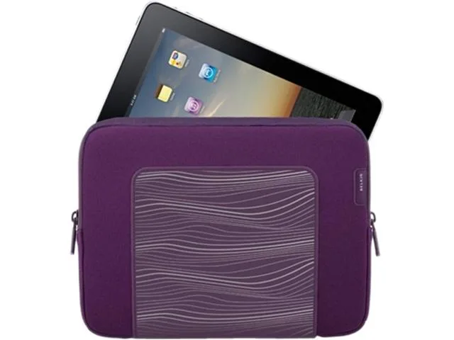 Belkin Belkin F8N278tt091 Grip Sleeve for iPad Perfect Plum e-book accessory — product photo
