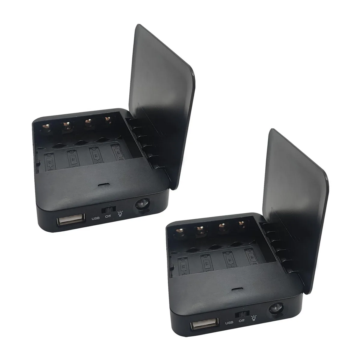 No Sew No Sew AA Battery Power Bank 2Pack Black — product photo