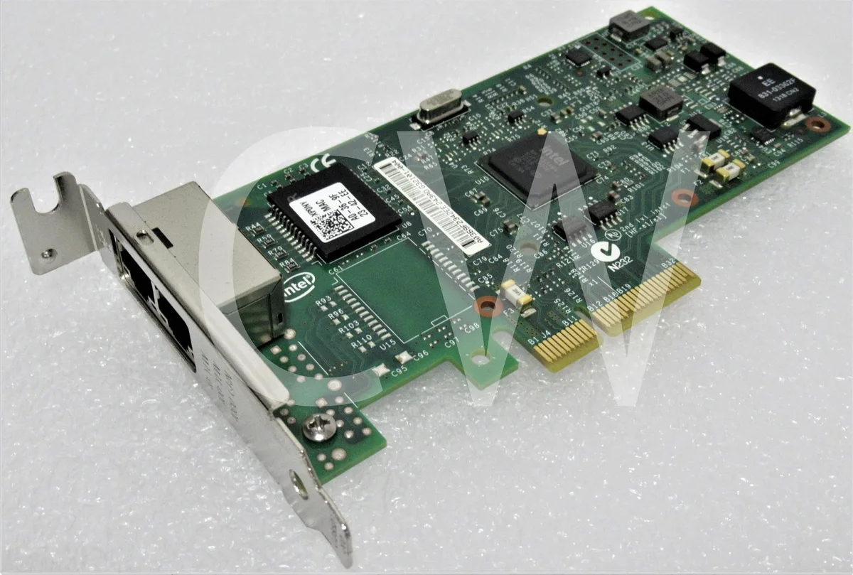 Intel Intel I350-T2 dual-port Gigabit network card PCIe 2.0 x4 — product photo
