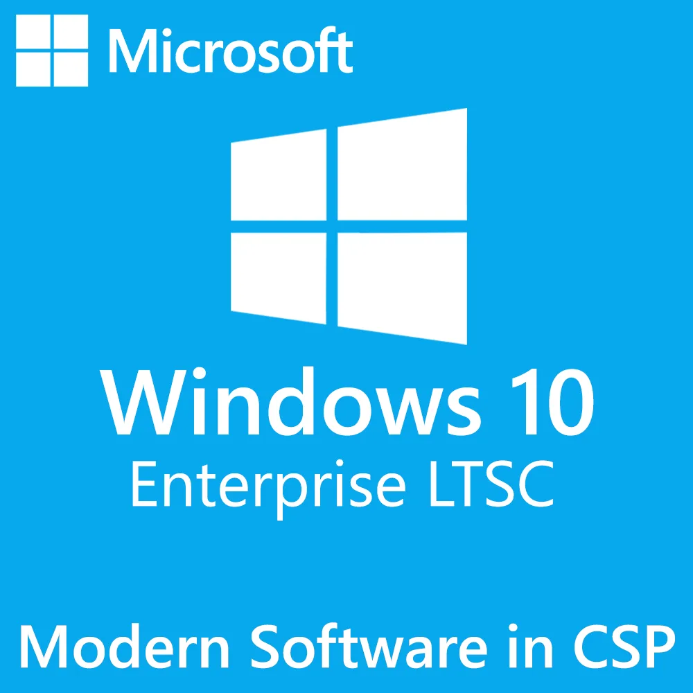 Microsoft Microsoft MST-GMGF0D19L-0001-P Windows 10 Enterprise LTSC 2021 Upgrade software application license — product photo
