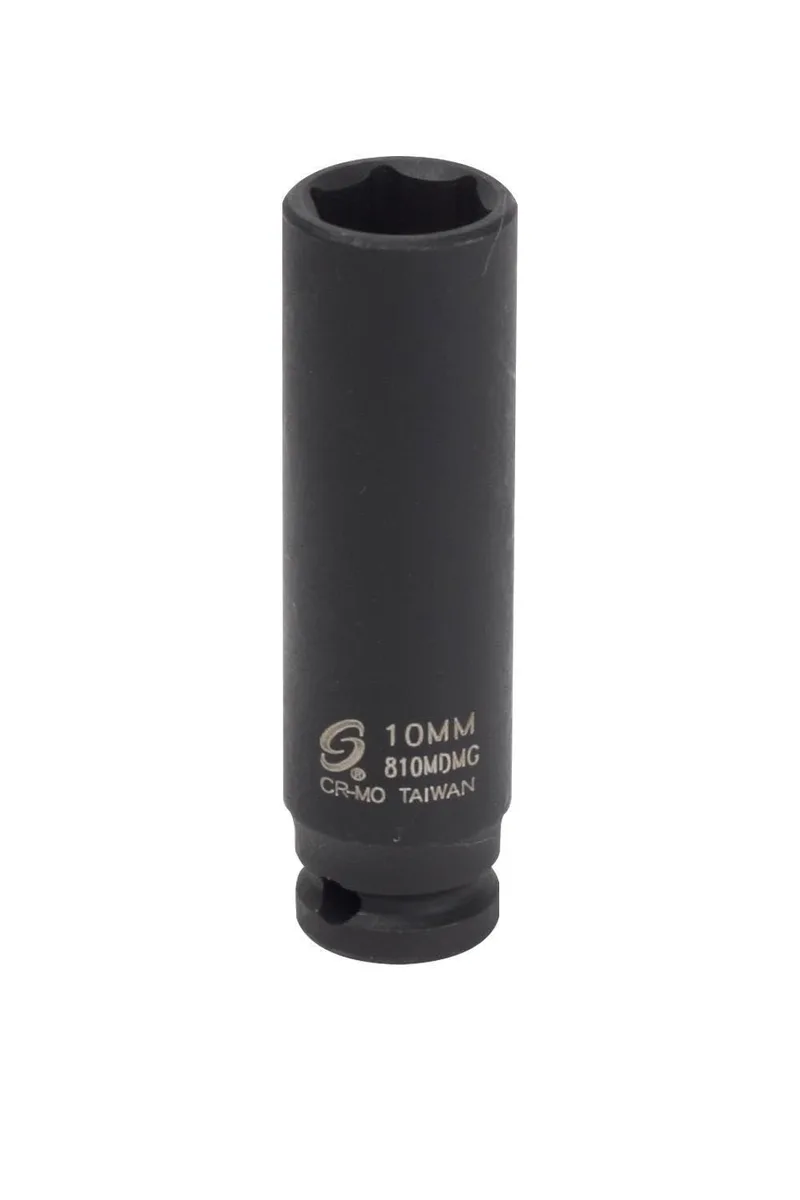  Sunex 810MDMG 1/4" Drive 10mm Deep Magnetic Impact Socket — product photo