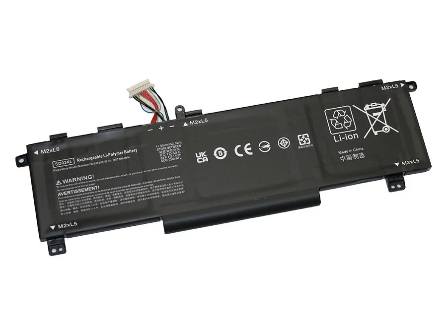 PowerWarehouse PowerWarehouse laptop battery 3 cell 11.55V 4323mAh HP Victus 15-FA Omen 15-EN — product photo