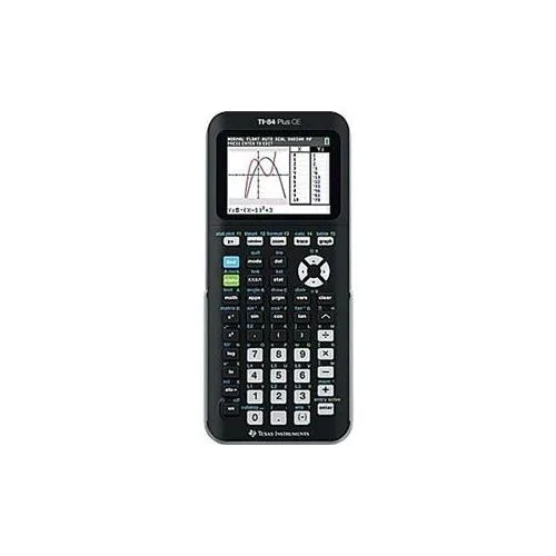 Texas Instruments Texas Instruments 84PLCE/TBL/1L1 TI-84 Plus CE Graphing Calculator Black 2.8 in 320 x 240 3.0MB 154KB 39h — product photo