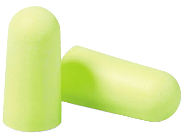 3M 3M 3121250 E-A-Rsoft Yellow Neons Ear Plugs Uncorded Regular 200 Box NRR 33 — product photo