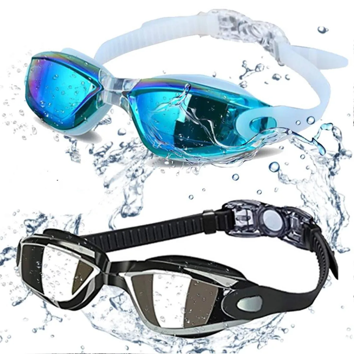  ALLPAIPAI Sg02 Swim Goggles 2pack Blue — product photo