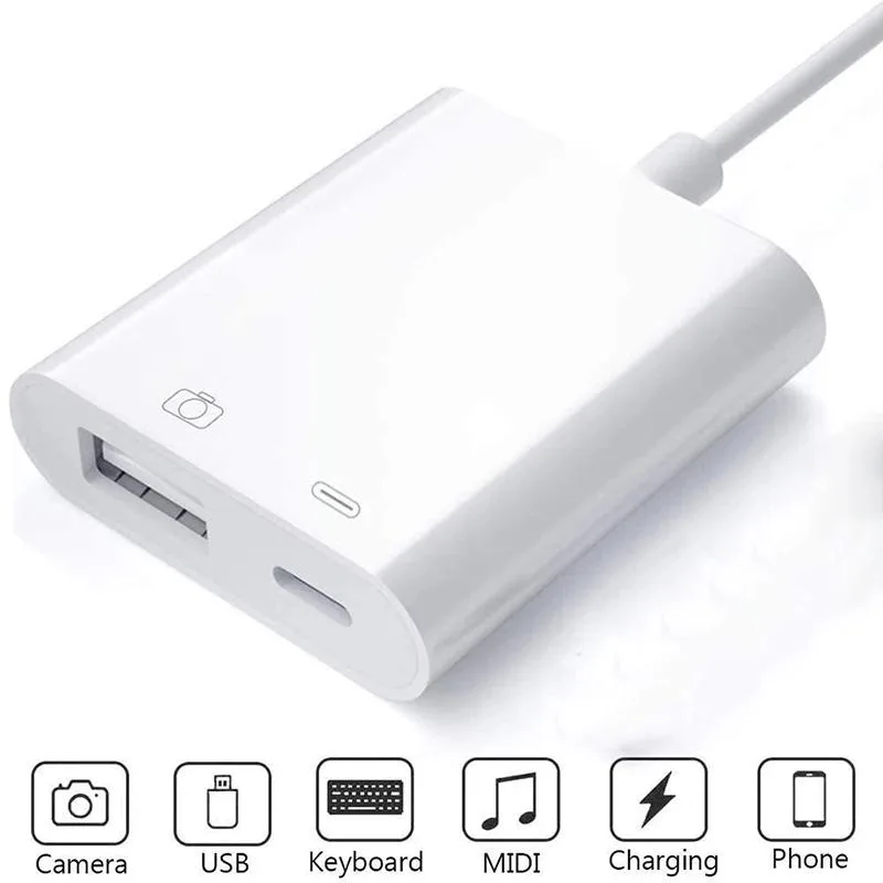 Defendwe Defendwe Lightning to USB 3.0 Camera Adapter OTG Cable — product photo
