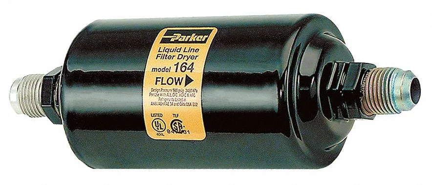 Parker Parker 305 liquid line filter dryer 10 ton R-22 15 ton R-410A 500 psi 10.2 in — product photo