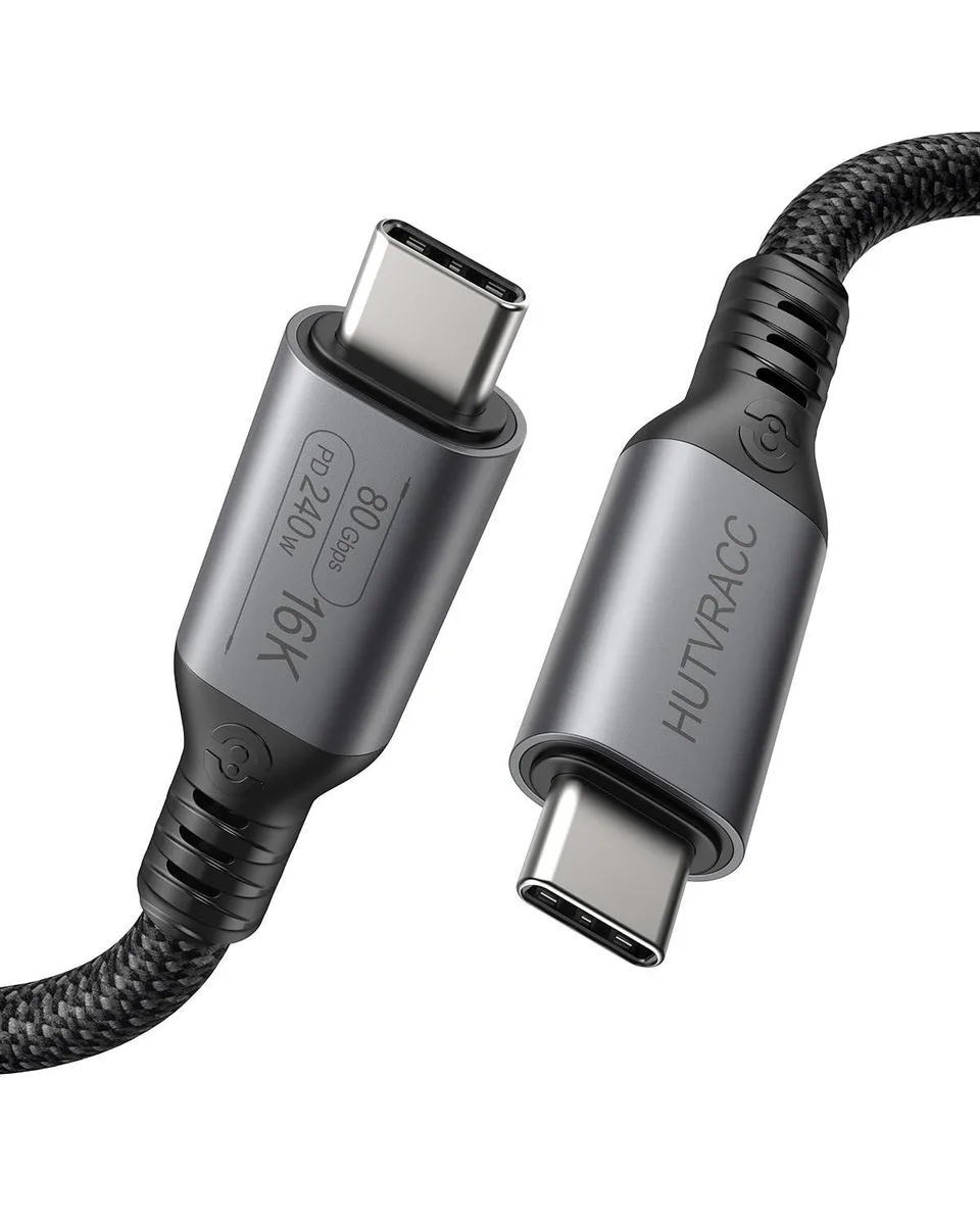 ARCTIC ARCTIC Thunderbolt 5 Cable 80Gbps 120Gbps 240W 5ft 2 in 1 accessory — product photo