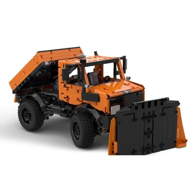 ZITIANYOUBUILD ZITIANYOUBUILD MOC-92700 Snowplow Truck 1264 Parts — product photo