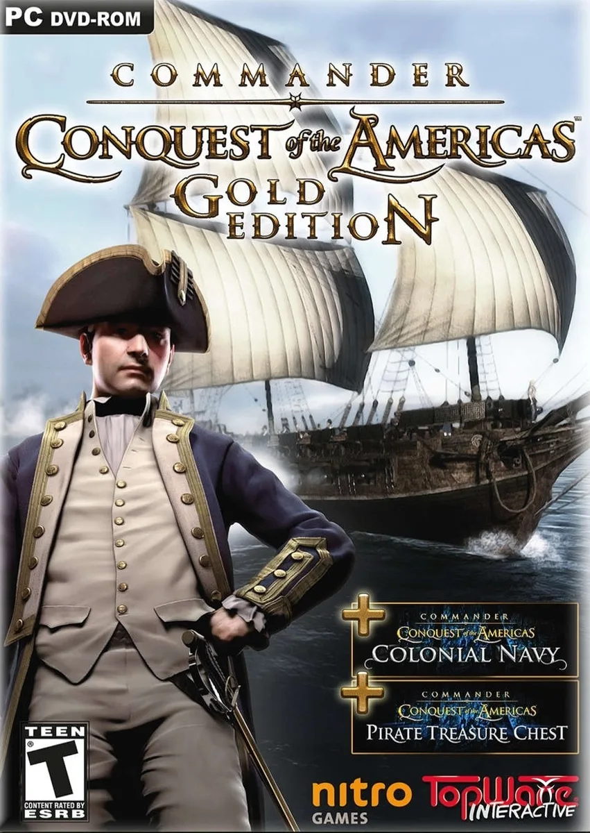 TOPWARE TOPWARE Commander: Conquest of the Americas Gold downloadable game — product photo