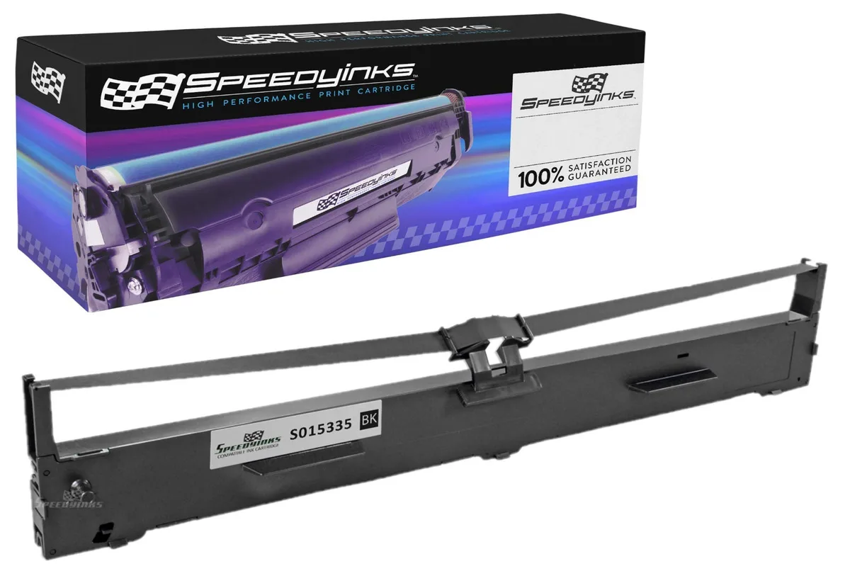 Speedy Inks Speedy Inks Compatible Ribbon Cartridge for Epson S015335 Black — product photo