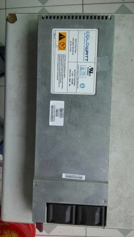KHACHIMO KHACHIMO CWA2-1000-10-TY01 1U 1000W power supply — product photo