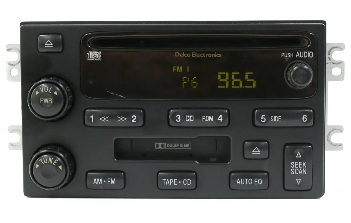 1 Factory Radio 1 Factory Radio 96110-3E000 Receiver AM FM CD Cassette 2003-06 Kia Sorento — product photo