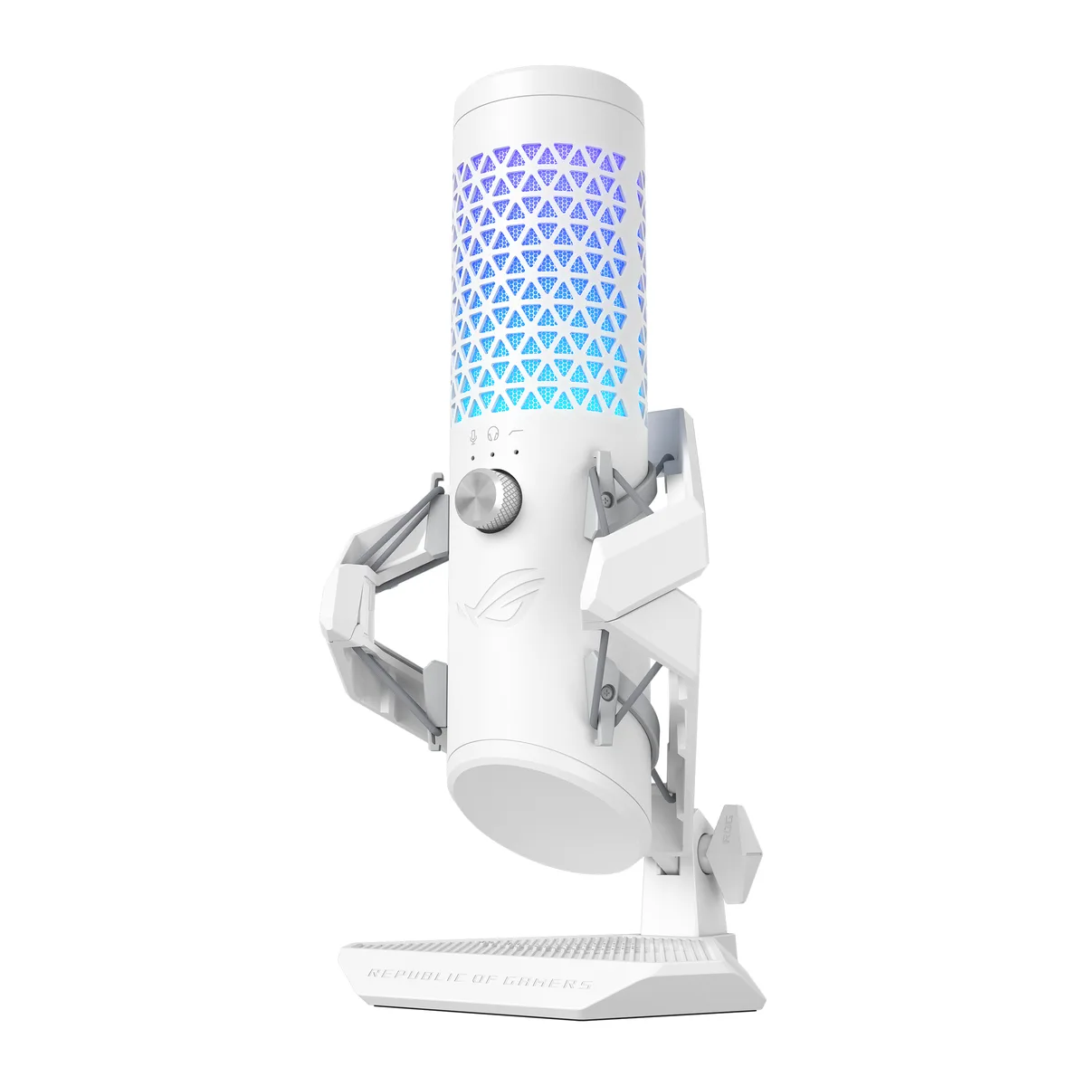 ASUS ASUS ROG Carnyx 90YH03Z0-BAAA10 White USB Microphone 25mm 192kHz/24-bit RGB — product photo