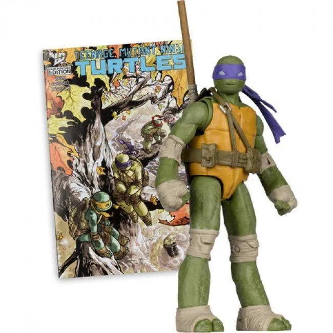 McFarlane Toys McFarlane Toys 11336 TMNT Page Punchers Donatello 5in action figure with comic — product photo