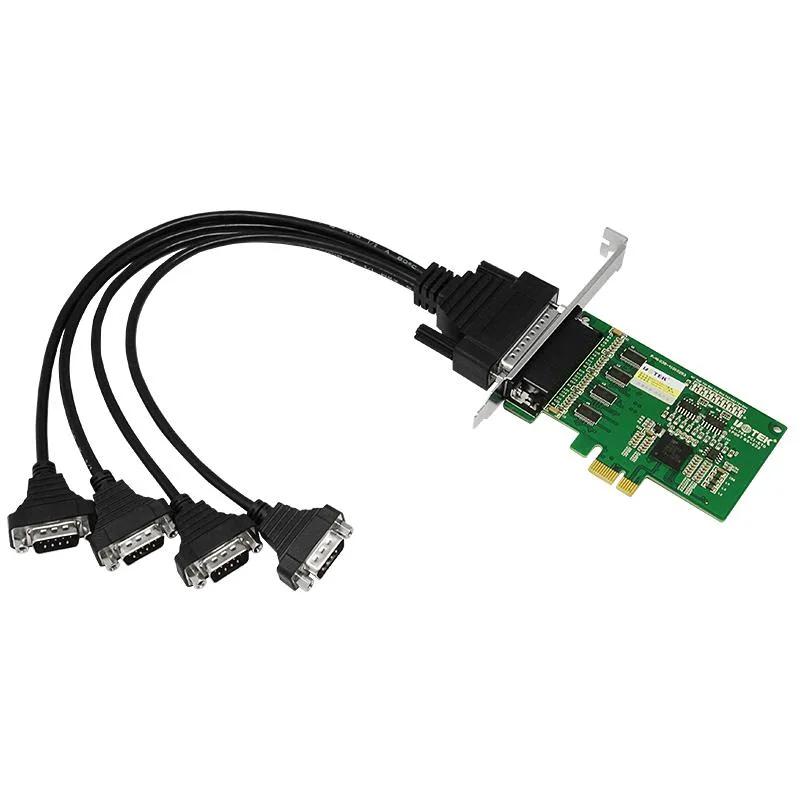 UOTEK UOTEK UT-784 4-Port RS-232 PCI-E Network Card — product photo