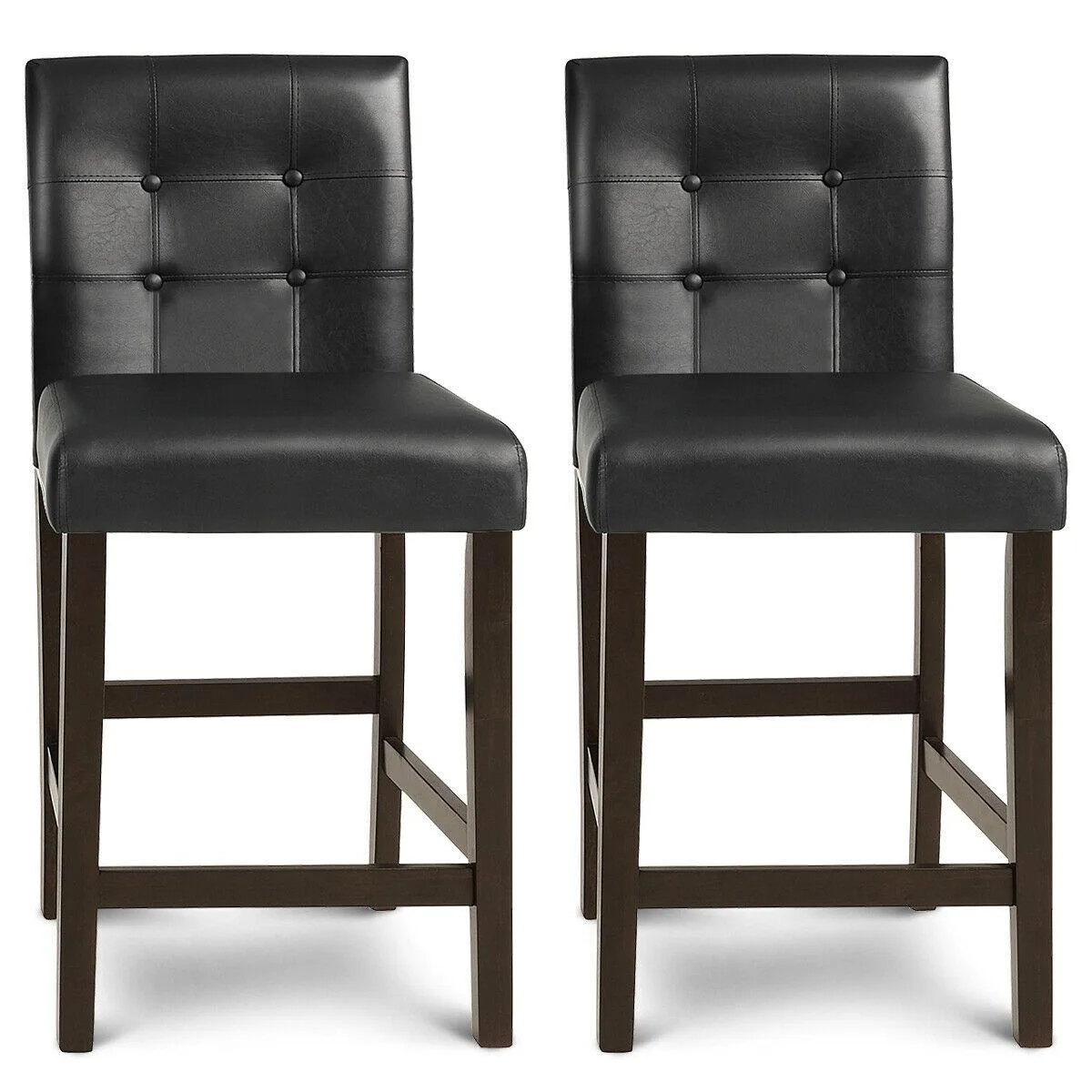 SlickBlue SlickBlue Barstool Black 18.5" x 21" x 39" 243 lbs — product photo