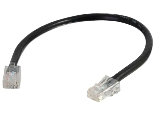 Cables To Go Cables To Go 04107 Cat6 network ethernet cable 2 ft black — product photo