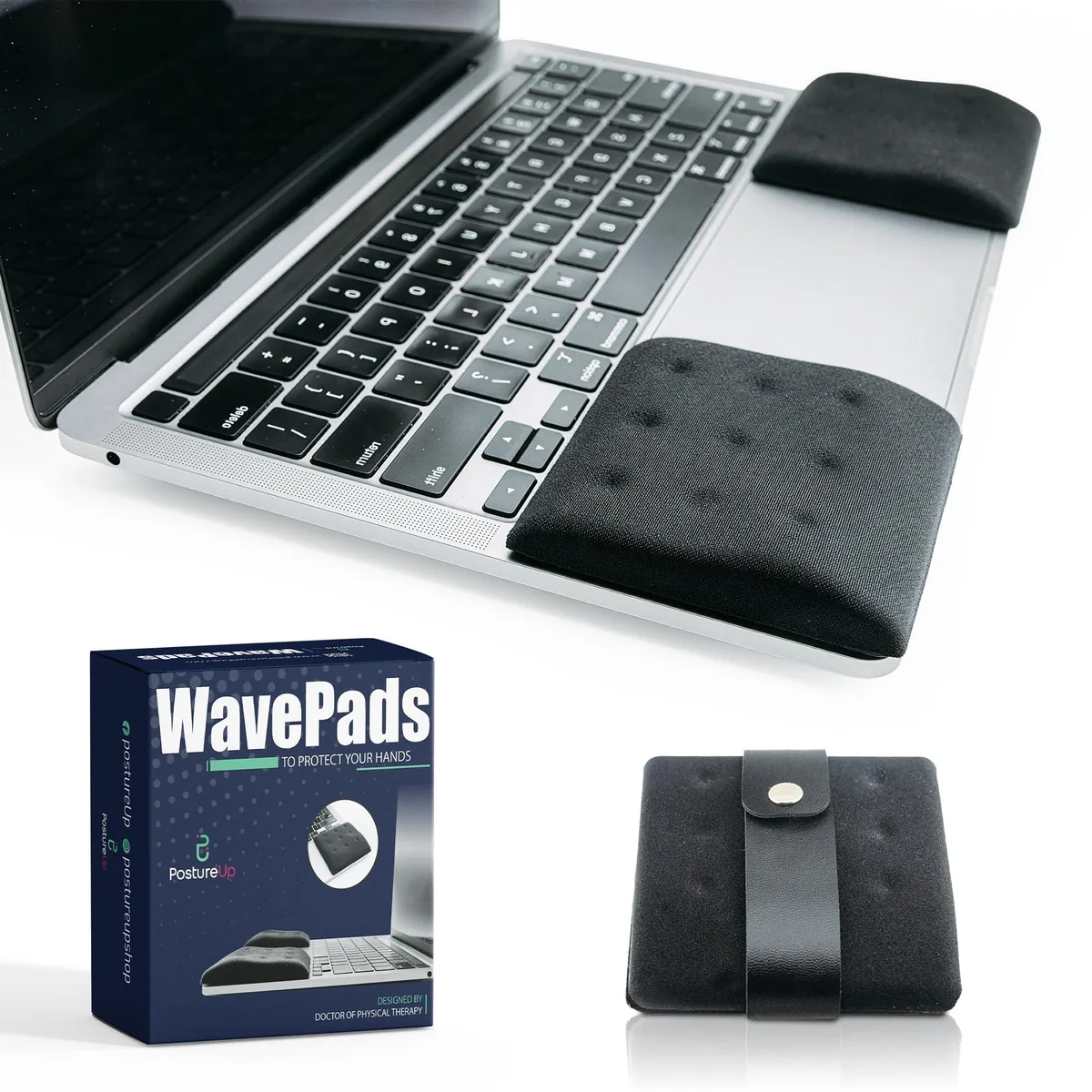  AQUUES Solutions AQ Wrist Rest 2-Pack 3.5×3.5×.1 in — product photo