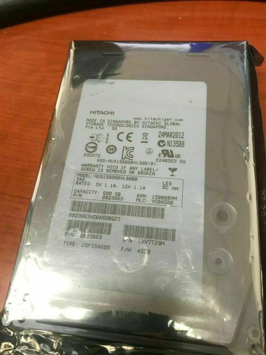 HITACHI HITACHI Ultrastar 15K600 600GB 15000RPM SAS 3.5in — product photo