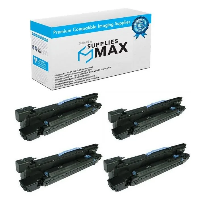 SuppliesMax SuppliesMax CB38DRMP Imaging Drum Unit Combo Pack 35000 Pages BK/C/M/Y — product photo