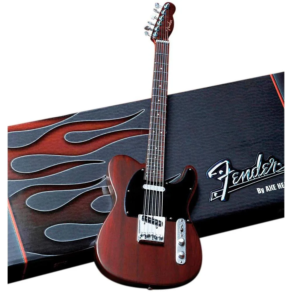 Axe Heaven Axe Heaven 124405 Fender Telecaster Rosewood Miniature Guitar Replica Accessory — product photo