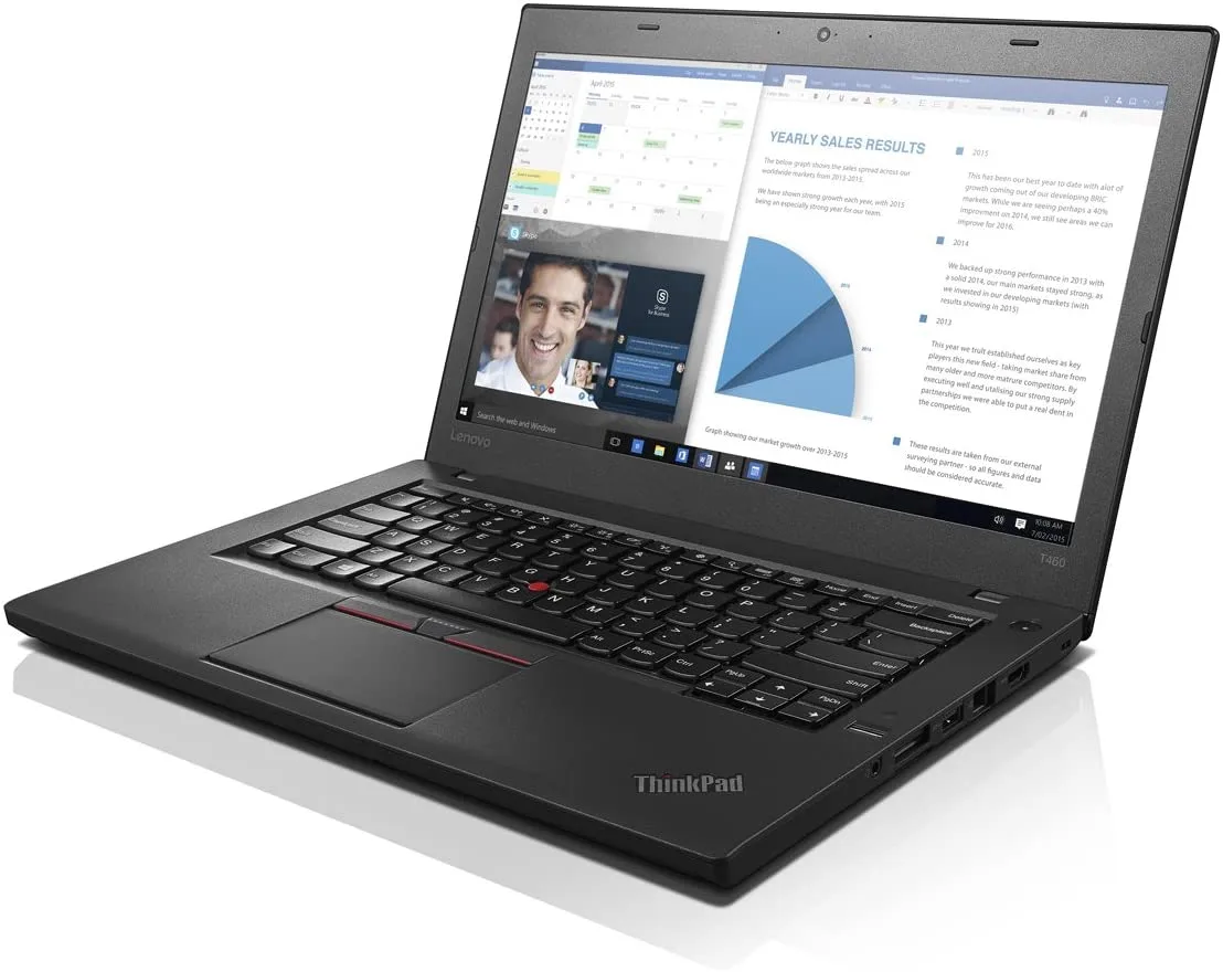 Lenovo Lenovo ThinkPad T460 i5-6300U 2.40 GHz 128 GB 8 GB laptop — product photo