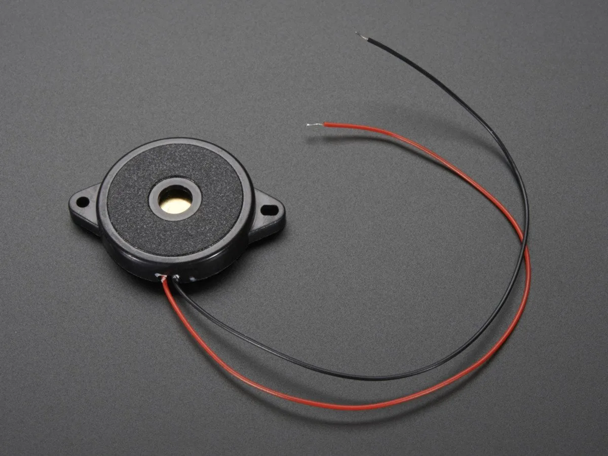 Adafruit Adafruit Large Enclosed Piezo Element 30mm w/ Wires — product photo