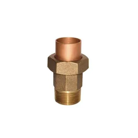 Legend Valve Legend Valve 302-306LNL 1/2" No Lead Brass Sweat x MNPT Union bathware — product photo